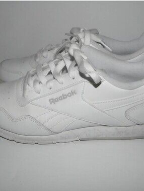 Reebok Trainers Womens Classic White Leather Athletic Sneakers sz 8-1/2 M